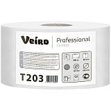 Бумага туалетная Veiro Professional "Comfort"(Q2) 2-слойная, 200м/рул, тиснение, белая