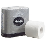Бумага туалетная Kimberly-Clark "Kleenex" 2-слойная, 25м/рул., 4шт., тиснение, белая