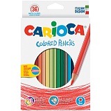 Карандаши цветные Carioca 36цв., заточен., картон, европодвес