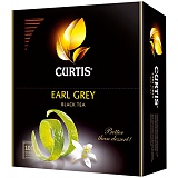 Чай Curtis "Earl Grey",  черный, 100 пакетиков по 2г сашет