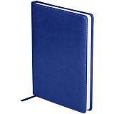 Ежедневник датированный 2021г., A5, 176л., кожзам, OfficeSpace "Nebraska", синий