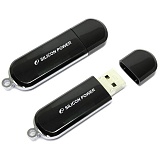 Память SiliconPower "Luxmini 322"  8GB, USB2.0 Flash Drive, черный