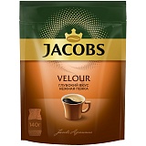 Кофе растворимый Jacobs "Velour", порошкообразный, мягкая упаковка, 140г
