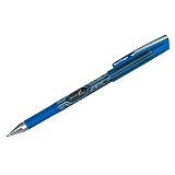 Ручка гелевая Berlingo "SystemX", синяя, 0,5мм, грип