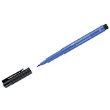 Ручка капиллярная Faber-Castell "Pitt Artist Pen Brush" цвет 143 синий кобальт, кистевая