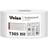 Бумага туалетная Veiro Professional "Premium"(Q2, Т2) 2-слойная, 170м/рул, тиснение, белая