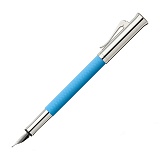 Ручка перьевая Graf von Faber-Castell "Guilloche Gulf Blue Extra Fine", подар. уп.