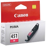 Картридж ориг. Canon CLI-451M пурпурный для Canon PIXMA MG6340/MG5440/IP7240