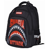 Рюкзак Berlingo Comfort "Shark" 38*27*18 см, 2 отделения, 4 кармана, эргономичная спинка