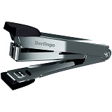Степлер №10 Berlingo "Steel and Style" до 10л., металлический корпус, черный