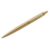 Ручка шариковая Parker "Jotter XL Monochrome 2020 Gold " синяя, 1,0мм, кнопочн., подар. уп.