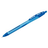 Ручка шариковая автоматическая Berlingo "Hyper" синяя, 1,0мм, прорез. корпус