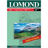 Бумага А4 для стр. принтеров Lomond, 140г/м2 (50л) гл.одн.