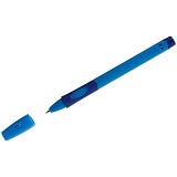 Ручка шариковая Stabilo "LeftRight" для правшей, синяя, 0,8мм, грип, голубой корпус