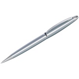 Ручка шариковая Berlingo "Velvet Standard" синяя, 0,7мм, корпус серебро, поворот., инд. упак.