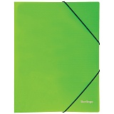 Папка на резинке Berlingo "Neon" А4, 500мкм, неоновая зеленая