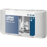Полотенца бумажные в рулонах Tork для кухни, 2-слойные, 20м/рул, белые, 4шт.