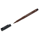 Ручка капиллярная Faber-Castell "Pitt Artist Pen Brush" цвет 175 темная сепия, кистевая