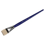 Кисть художественная синтетика упругая Гамма "Манеж", плоская №16, длинная ручка