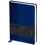 Ежедневник датированный 2021г., А5, 184л., кожзам, Berlingo "Vivella Prestige", синий