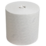 Полотенца бумажные в рулонах Kimberly-Clark "Scott Essential", 1-слойные, 350м/рул, белые