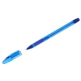 Ручка шариковая Cello "Gripper 1 Bright tinted" синяя, 0,5мм, грип, штрих-код
