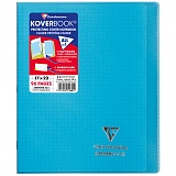 Бизнес-тетрадь 48л., 170*220мм, клетка Clairefontaine "Koverbook", 90г/м2, пластик. обложка, синяя
