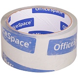 Клейкая лента упаковочная OfficeSpace, 48мм*40м, 38мкм, крист. чистая, ШК