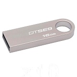 Память Kingston "DTSE9"  16GB, USB 2.0 Flash Drive, металлический