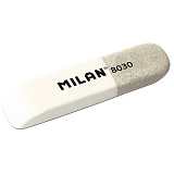 Ластик Milan "8030", скошенный, комбинированный, натуральный каучук, 60*14*7мм