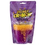 Слайм Slime Crunch-slime "Wroom", фиолетов., с пенопласт.шариками, с ароматом фейхоа, 200г, дой-пак