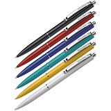 Ручка шариковая автоматическая Schneider "K15" синяя, корпус ассорти, 1,0мм, ш/к