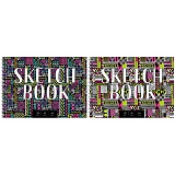 Скетчбук-блокнот 60л. А5 на гребне ArtSpace "Sketchbook", 120г/м2