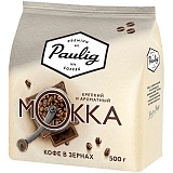 Кофе в зернах Paulig "Mokka", вакуумный пакет, 500г