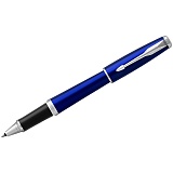 Ручка-роллер Parker "Urban NightSky Blue CT" черная, 0,8мм, подар. уп.