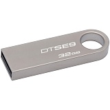 Память Kingston "DTSE9"  32GB, USB 2.0 Flash Drive, металлический