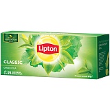 Чай Lipton "Classic Green Tea", зеленый, 25 пакетиков по 1,7г