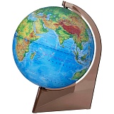 Глобус физический Глобусный мир, 21см, на треугольной подставке