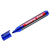 Маркер перманентный Edding "300" синий, пулевидный, 1,5-3,0мм