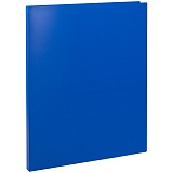 Папка с пружинным cкоросшивателем OfficeSpace, 14мм, 450мкм, синяя