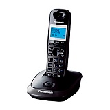 Телефон беспроводной Panasonic KX-TG2511RUT, монохром. дисплей, АОН, 50 номеров, черный