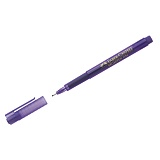 Ручка капиллярная Faber-Castell "Broadpen 1554" фиолетовая, 0,8мм