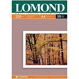 Бумага А4 для стр. принтеров Lomond, 220г/м2 (50л) мат.дв.