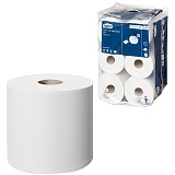 Бумага туалетная Tork SmartOne mini "Advanced" 2-слойная, мини-рулон, 111м/рул, тиснение, белая