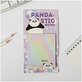 Блок для записи ArtFox "Pandastic notes", 10*17,5см, 30л., склейка, магнит