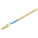 Ручка шариковая Stabilo "Liner 808 Pastel" синяя, 0,7мм, ванильный корпус