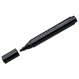 Маркер перманентный Faber-Castell "Grip 1504" черный, пулевидный, 2,0мм