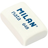 Ластик Milan "Nata 648", прямоугольный, пластик, 31*13*9мм