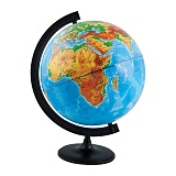 Глобус физический Глобусный мир, 32см, на круглой подставке