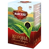 Чай Майский "Корона Российской Империи", черный листовой, 200г